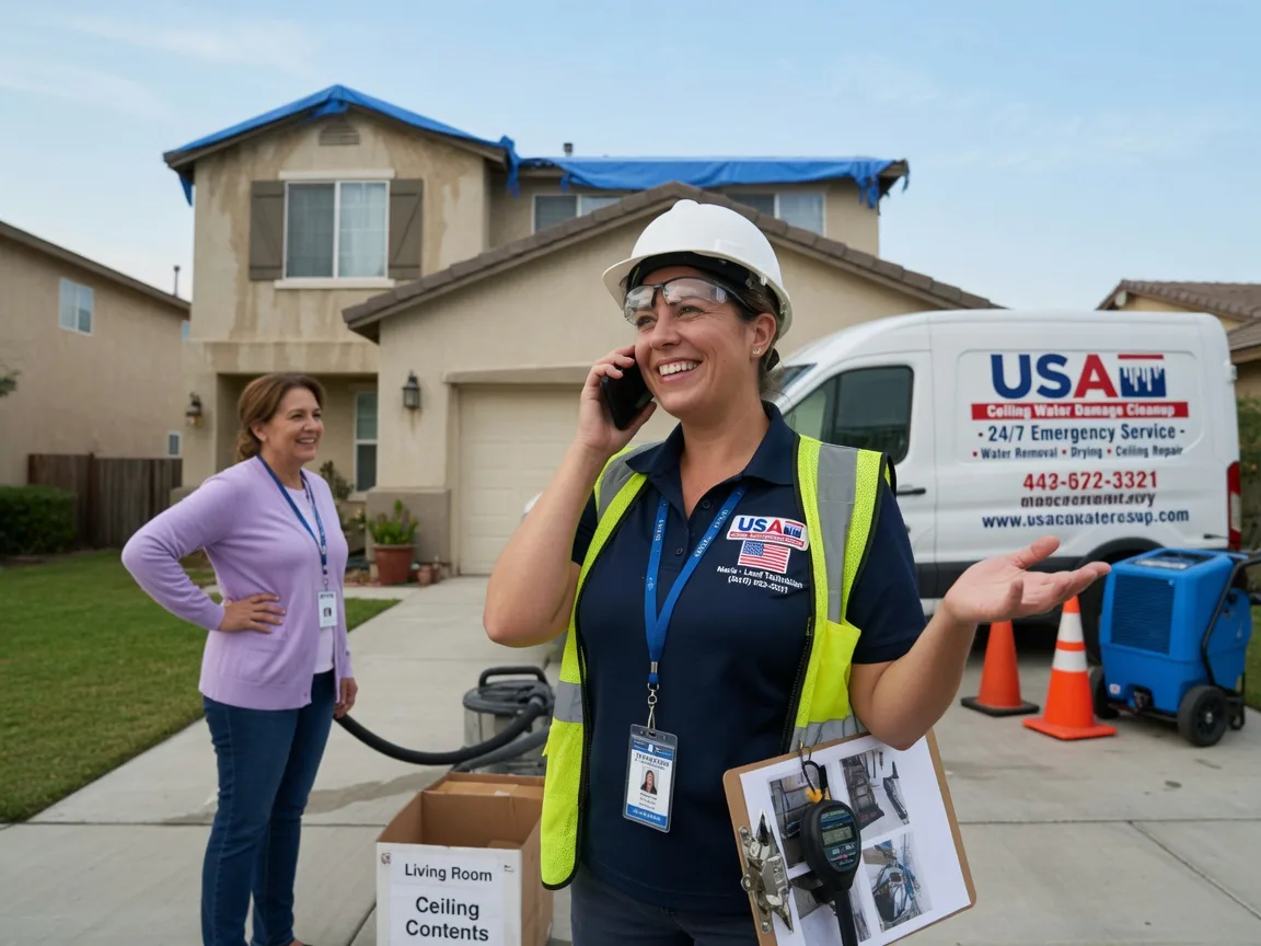 Ceiling Water Damage Restoration Honor, MI FAQs